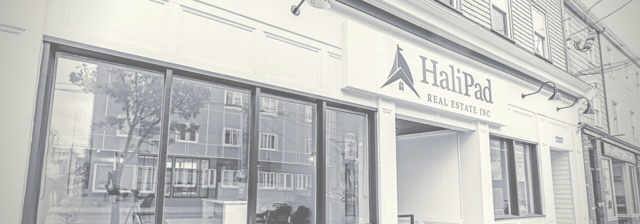 Exterior of HaliPad Real Estate Inc office on Gottingen Street in Halifax